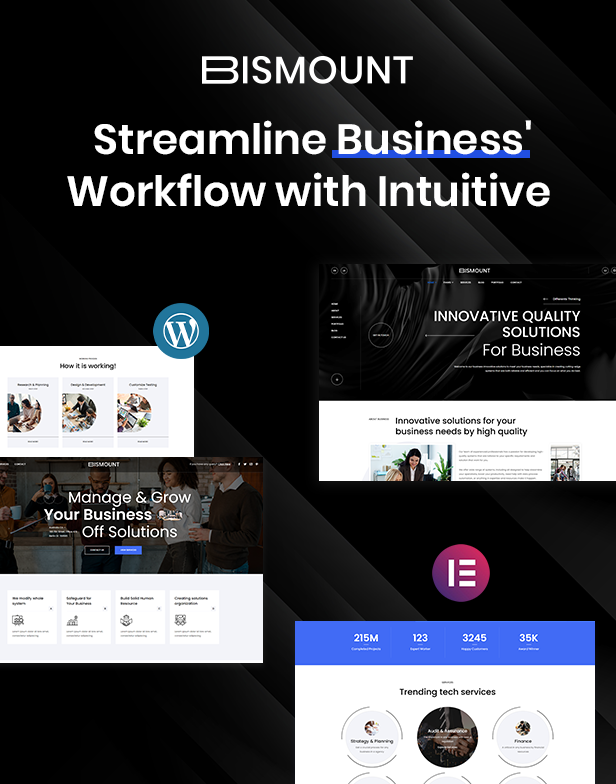 Bismount WordPress -Thema