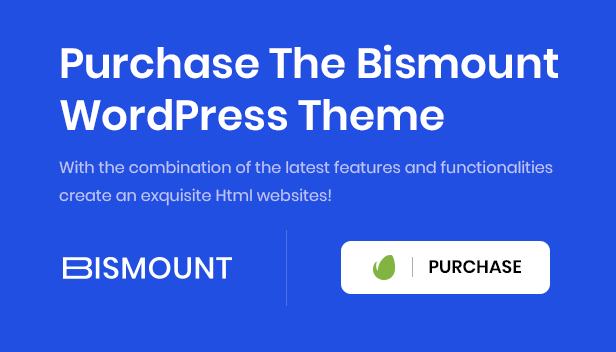 Bismount WordPress -Thema