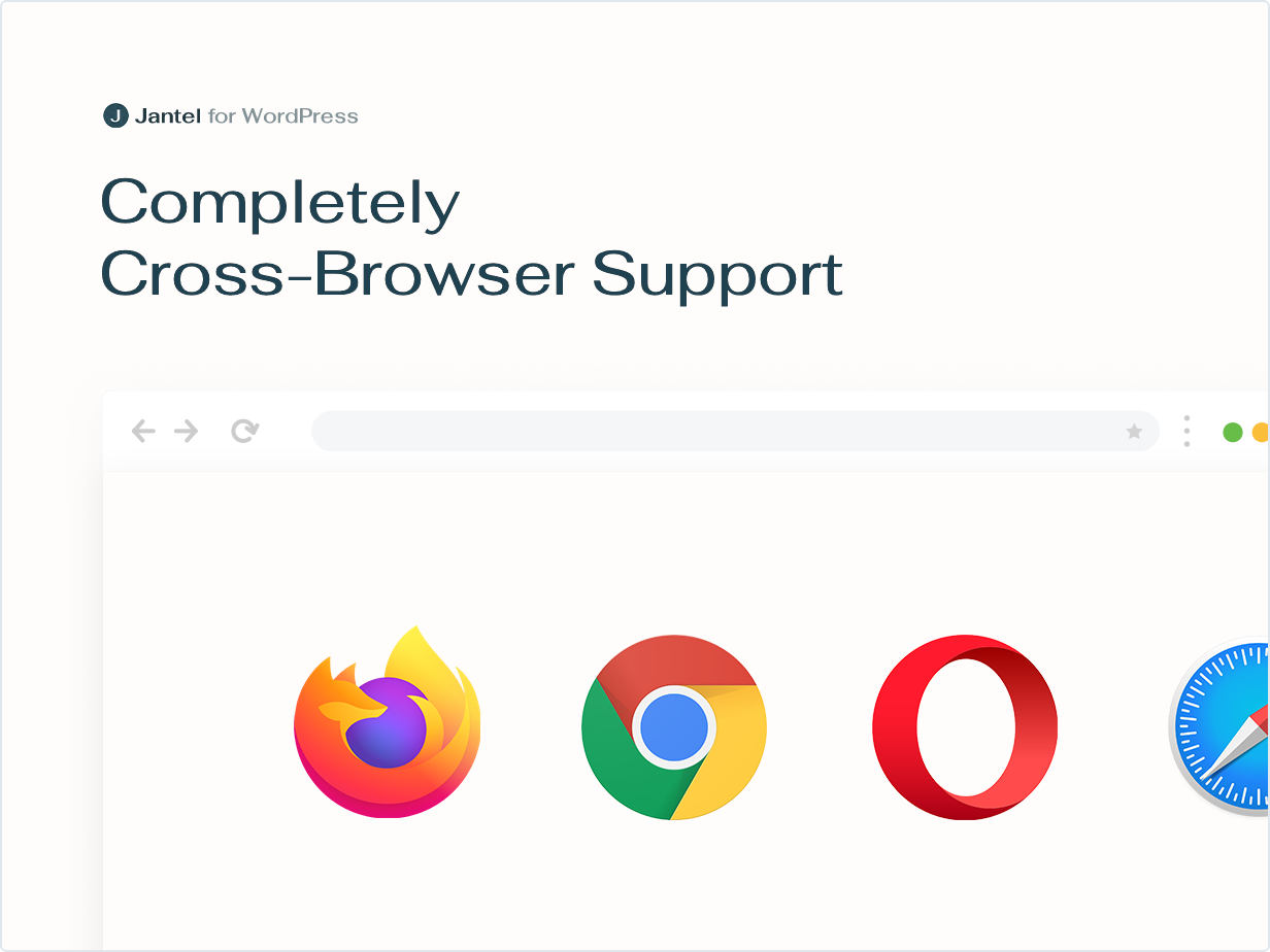 Vollständiger Browserunterstützung