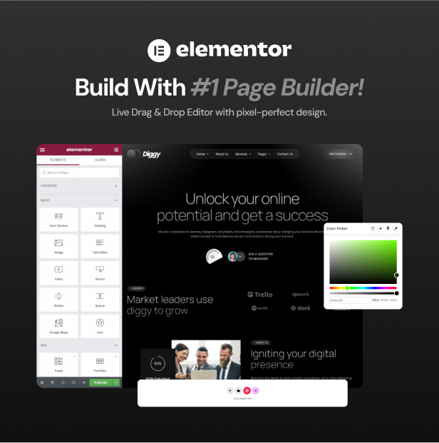 Diggy - Creative Agency WordPress Theme - 4
