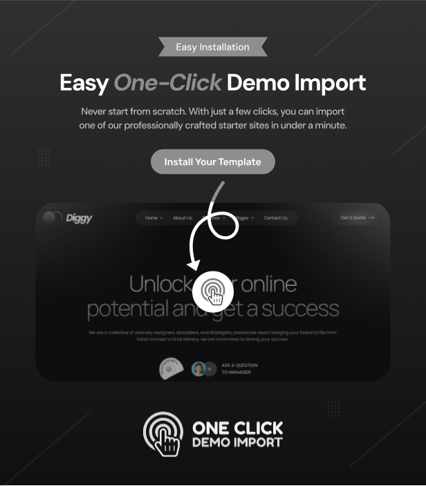 Diggy - Creative Agency WordPress Theme - 5