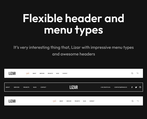 Lizar - Kreatives Portfolio WordPress -Thema - 5