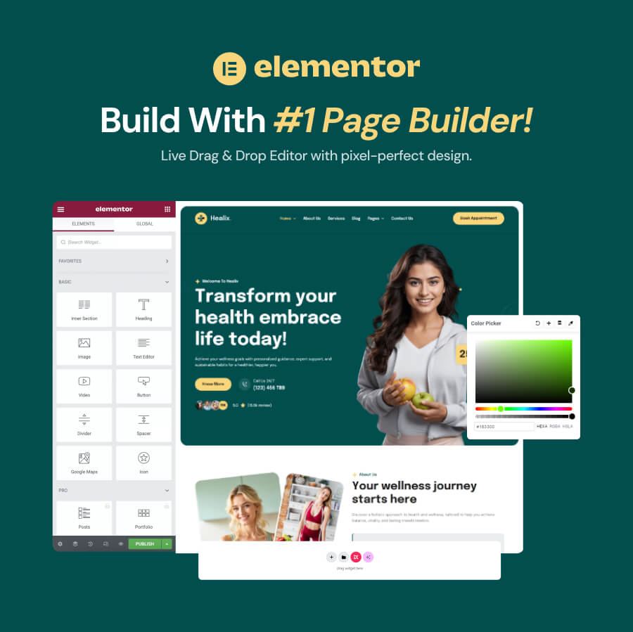 Healix - Health Coach WordPress Thema - 4