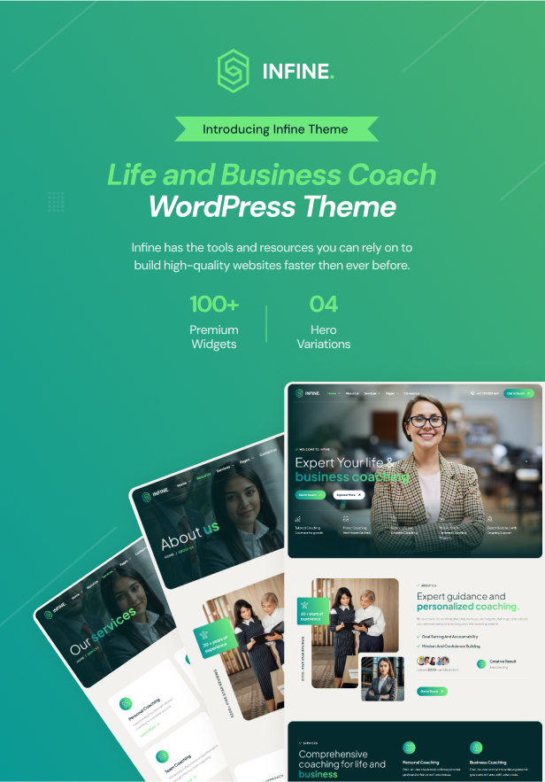 Infine - Life Coach und Business Coach WordPress Thema - 3