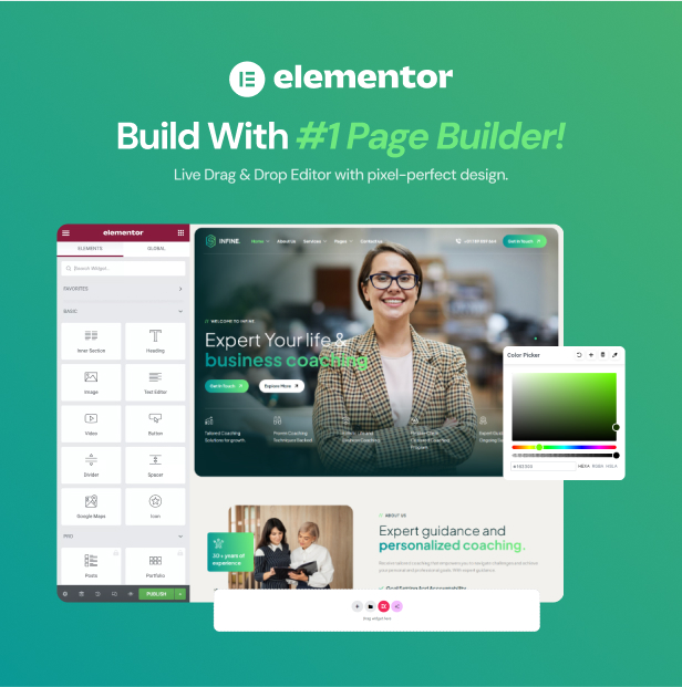 Infine - Life Coach und Business Coach WordPress Thema - 4