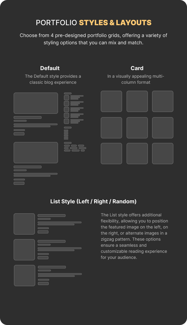 Portfolio WordPress -Thema