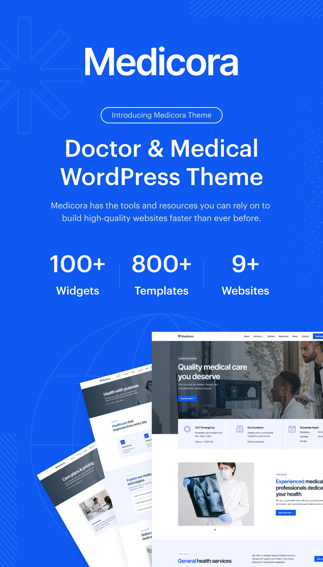 Medicora - Doctor & Medical Clinic WordPress Theme - 2