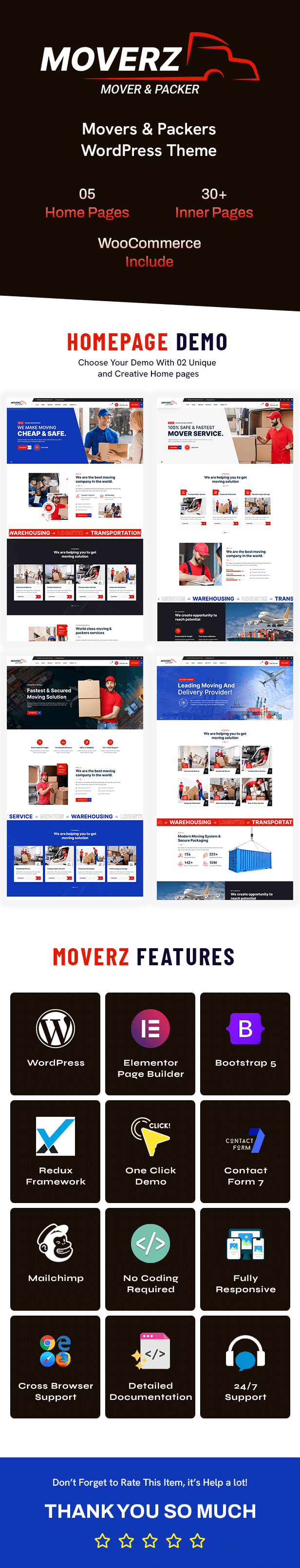Moverz - MOVER & PACKERS WordPress Theme - 2