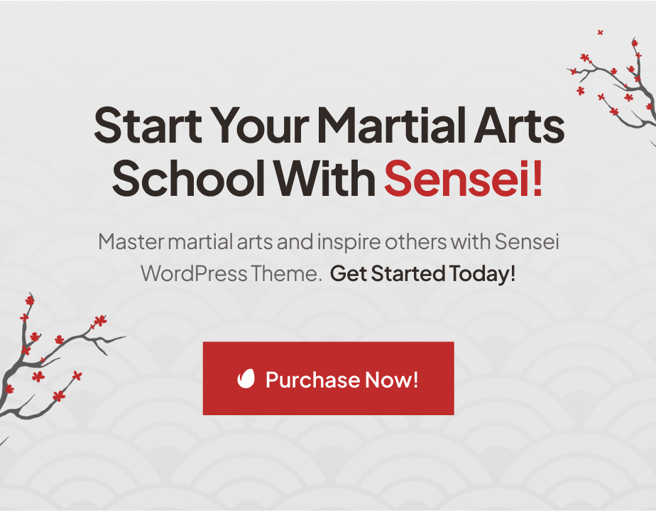 Sensei - Martial Arts Club & Trainer FSE WordPress Thema - 11
