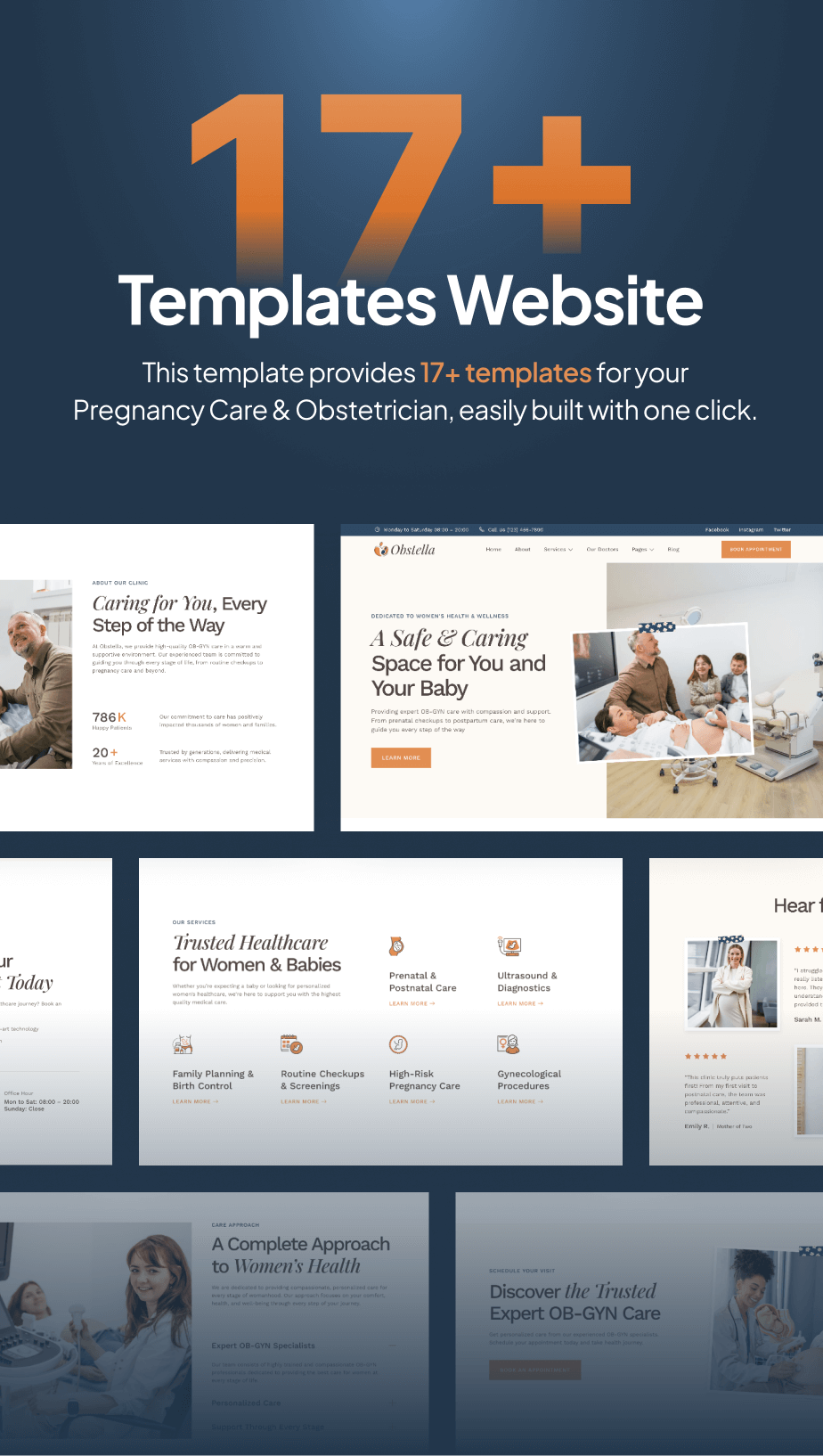 Hindernisse - Schwangerschaftspflege & Geburtshelfer FSE WordPress Thema - 5