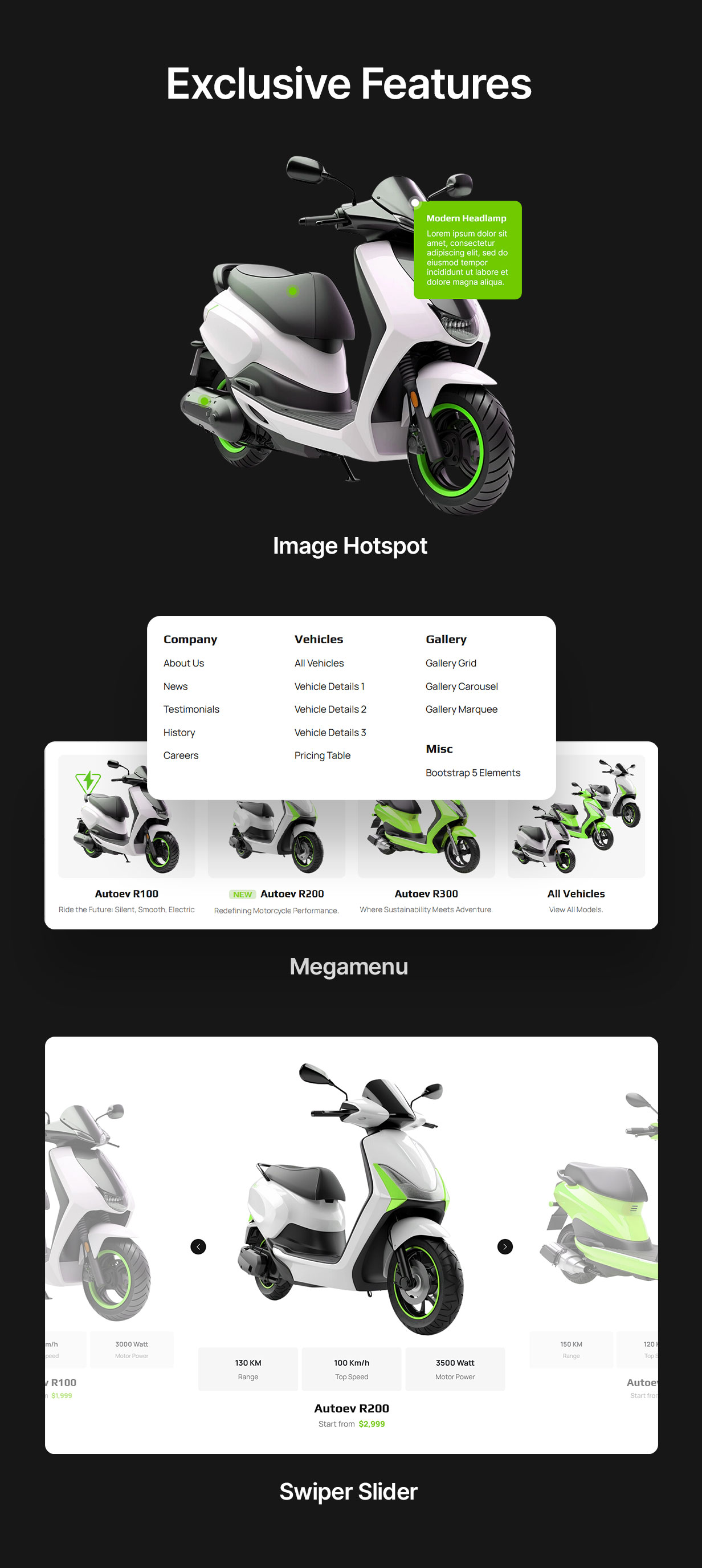 Autoev - Elektrofahrzeugladung WordPress -Thema - 9