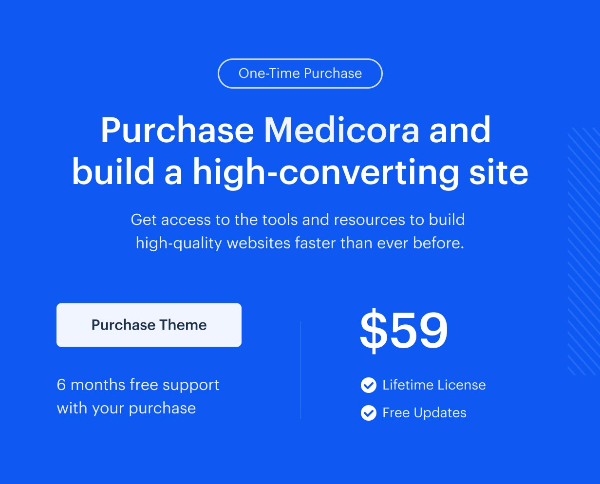 Medicora - Doctor & Medical Clinic WordPress Theme - 19