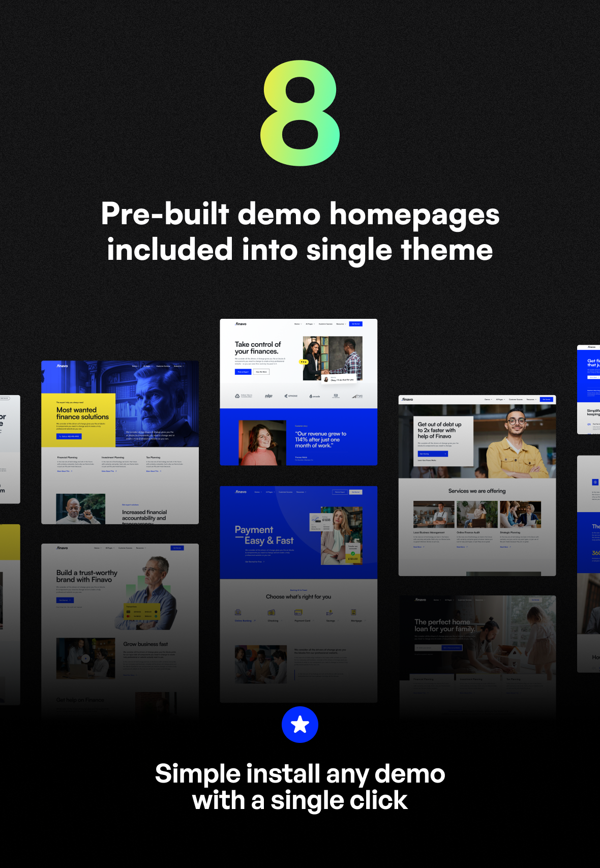 Finavo - Business, Finance WordPress -Thema - 2