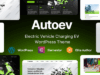 Autoev - Elektrofahrzeugladung WordPress -Thema