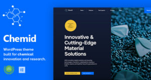 Chemid – WordPress -Thema Chemische Industrie