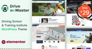 Drive Master – Fahrschule WordPress -Thema