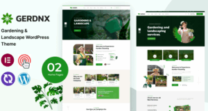 Gerdnx & Gartenarbeit und Landschaftsgestaltung WordPress -Thema