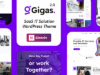 Gigas - Software -Startup, SaaS WordPress -Thema