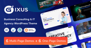 Gixus | Business Consulting & IT Agentur WordPress -Thema