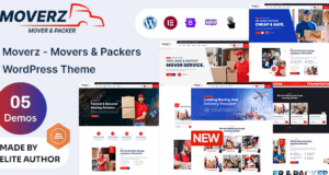 Moverz – MOVER & PACKERS WordPress Thema