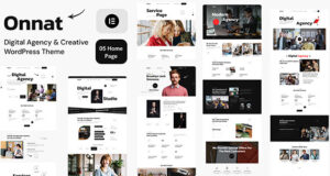 Onnat – Digital Agentur & Creative WordPress -Thema