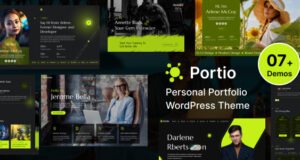 Portio - persönliches Portfolio Lebenslauf WordPress -Thema