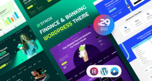 Synoxe – Finanz- und Bankwordpress -Thema