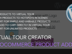 Virtual Tour Creator Woocommerce Product Addon