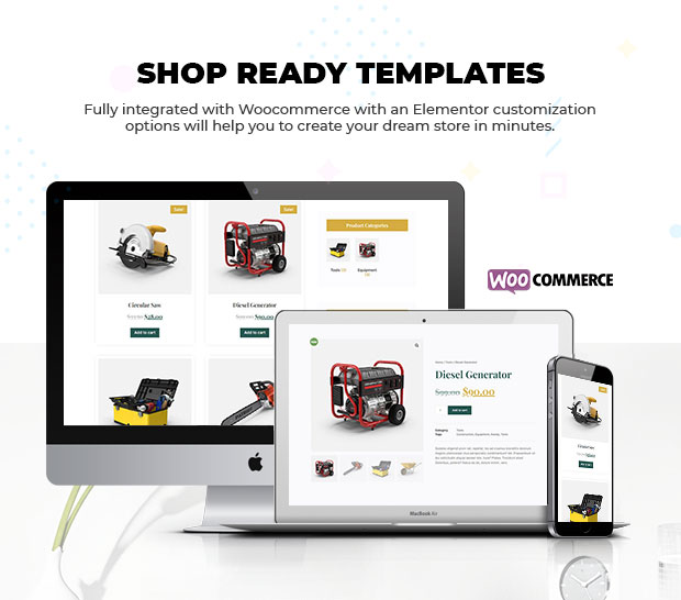 Archinterior Woocommerce -Seiten