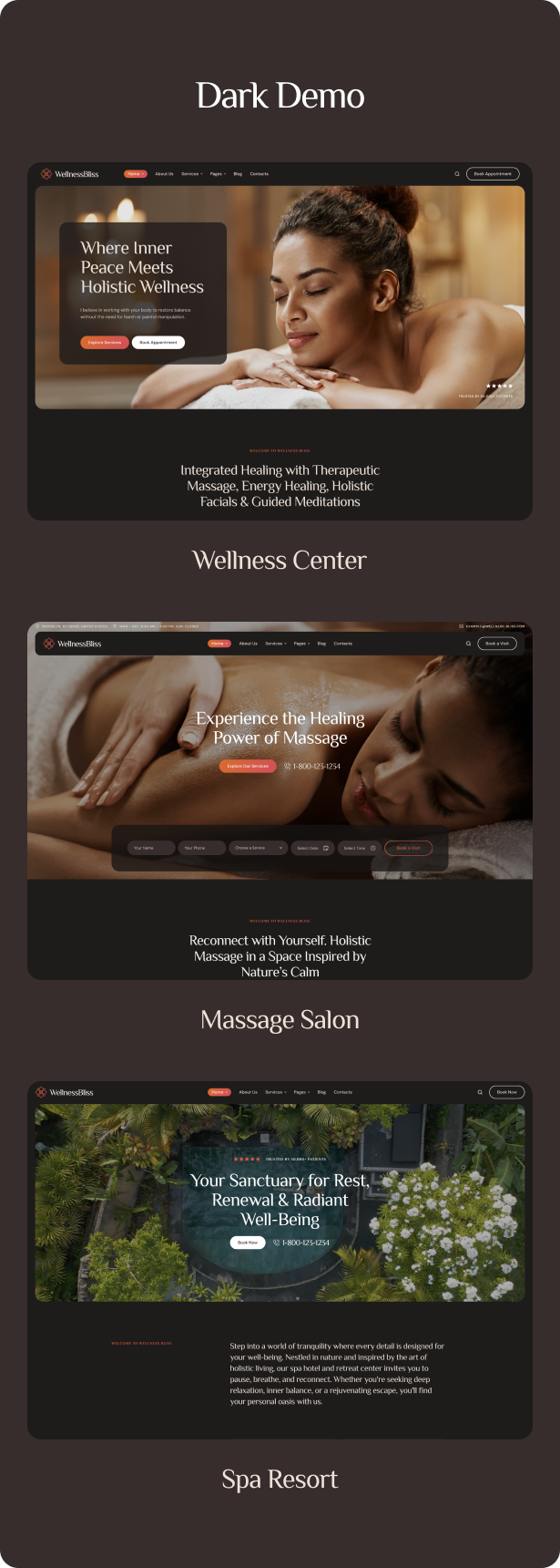 Spa WordPress -Thema