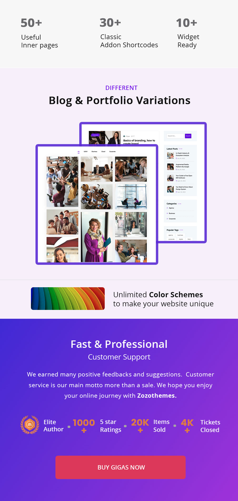 SaaS & Startup WordPress -Thema