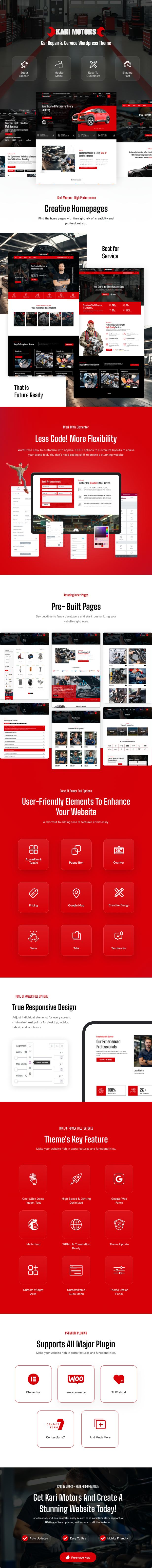 Karimotoren - Automobilreparatur & Service WordPress -Thema - 1