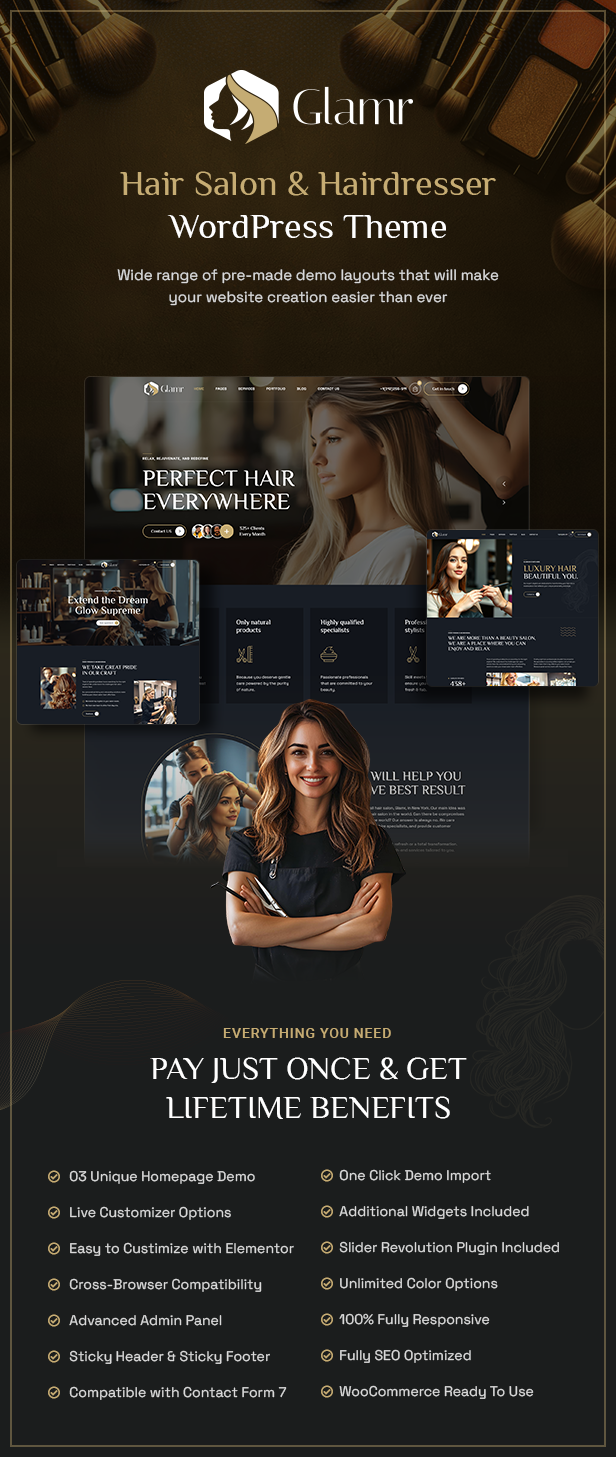 Glamr WordPress -Thema