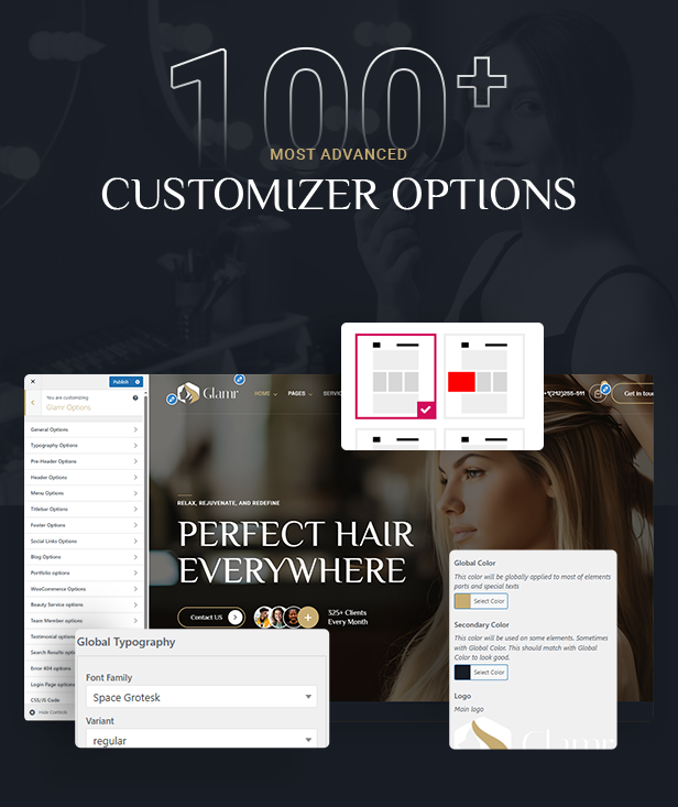 Glamr WordPress -Thema