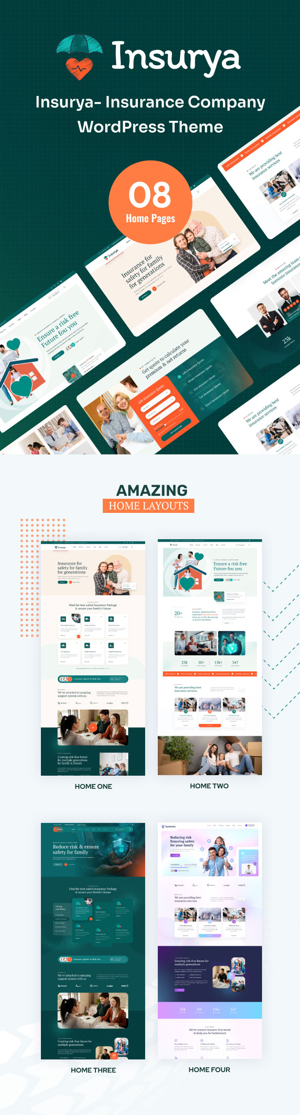 Insurya - Versicherung WordPress Thema - 5