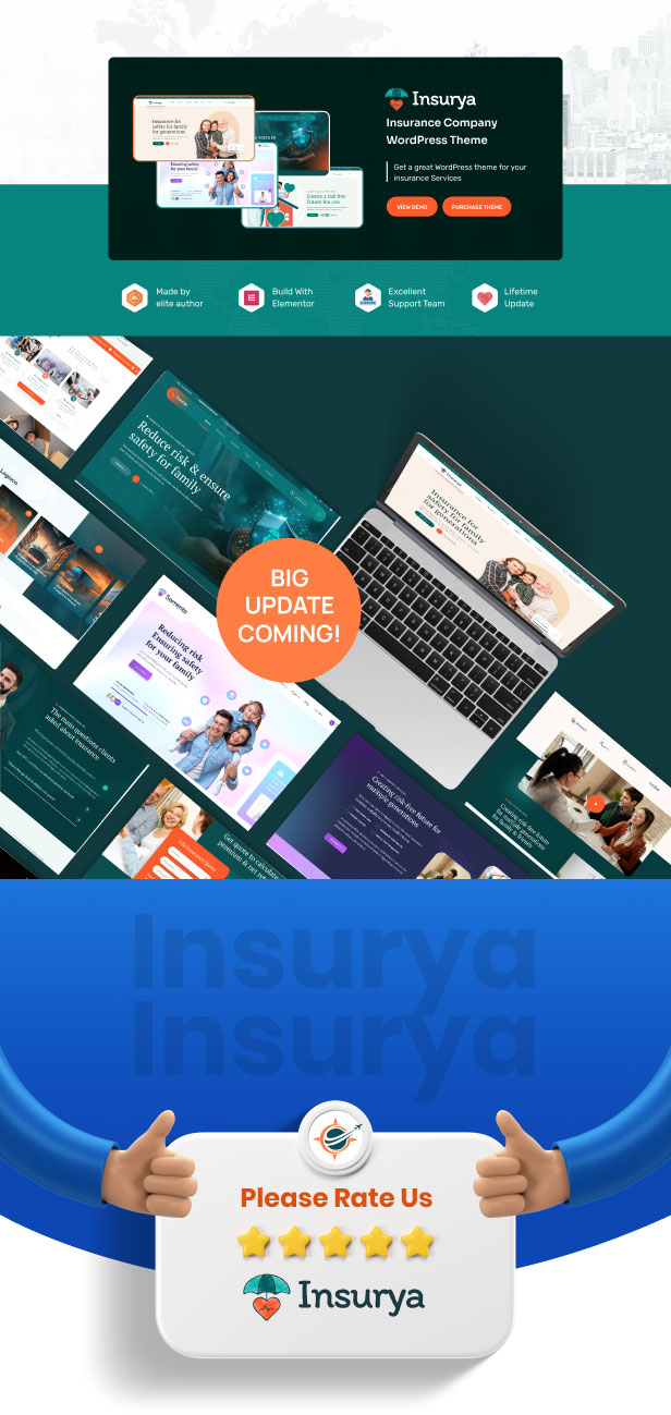 Insurya - Versicherung WordPress -Thema - 8