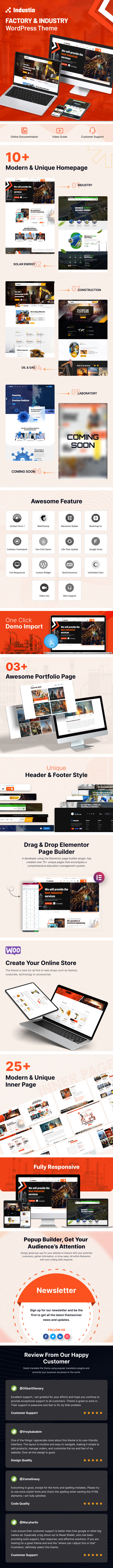 Industio - Industrie & Fabrik WordPress -Thema - 5
