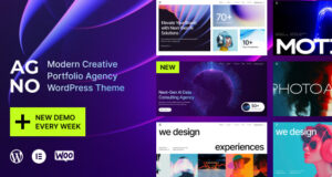 Agno - Kreative Portfolioagentur WordPress -Thema