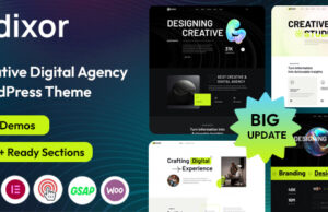 Dixor – Creative Digital Agency WordPress Thema