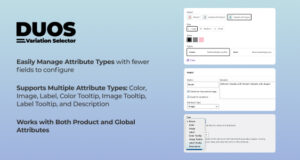 Duos -Variationswähler für WooCommerce