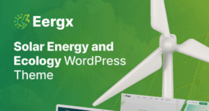Eergx – Ökologie & Solarenergie WordPress -Thema