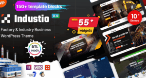 Industio – Branchen- und Fabrik -WordPress -Thema