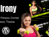 Ironie - Fitness- und Fitnesszentrum WordPress -Thema