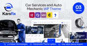 Karsfix – Autodienst und Auto Mechaniker WordPress -Thema