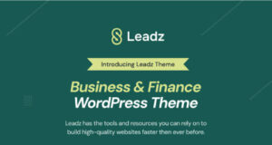 Leadz – Finanzgeschäft WordPress -Thema