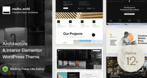 Maiko - Architektur und Innenarchitektur WordPress -Thema