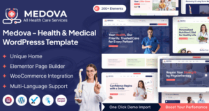 Medova – Gesundheit und medizinisches WordPress -Thema