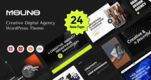 Mouno - Creative Digital Agency WordPress Thema