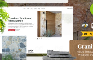 Verkleidung- Natursteine und Fliesen WordPress-Thema