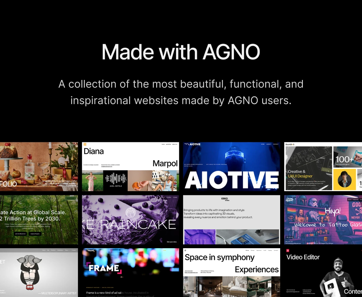 Agno - Kreative Portfolio -Agentur WordPress -Thema - 5